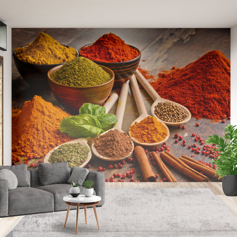 Tapete mit Motiv: Gewürze
