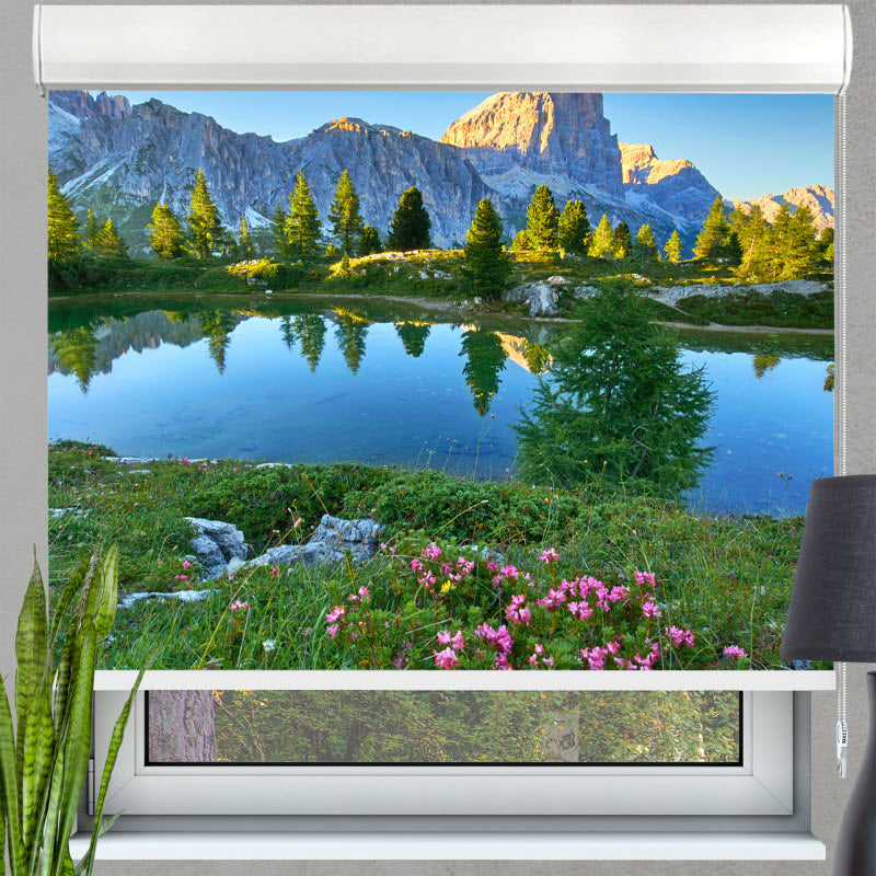 Kassettenrollo mit Motiv: Dolomiten