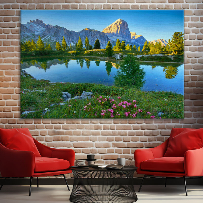 Leinwand mit Motiv: Dolomiten