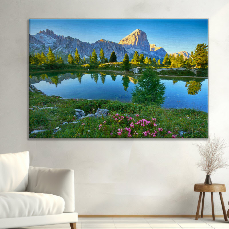 Leinwand mit Motiv: Dolomiten