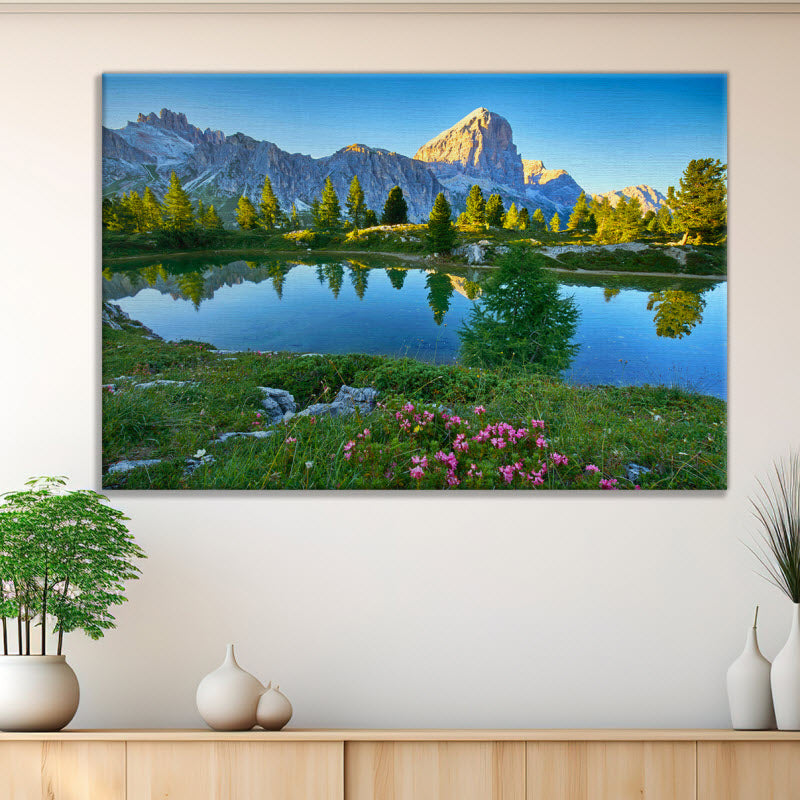 Leinwand mit Motiv: Dolomiten