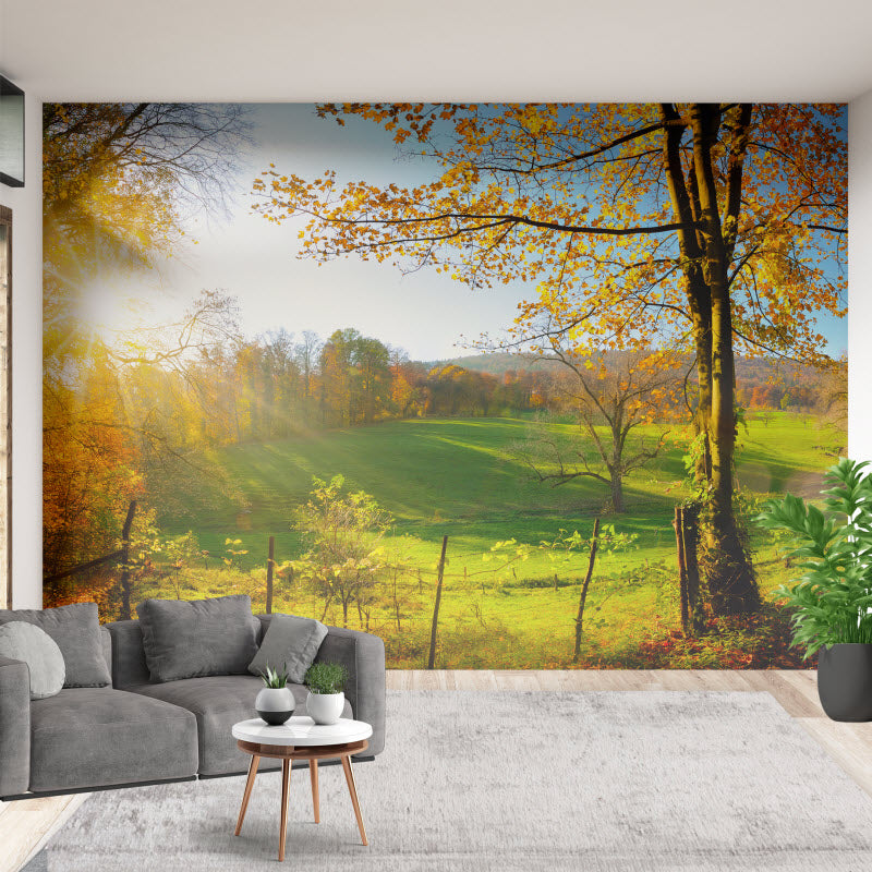 Tapete mit Motiv: Landschaft im Herbst