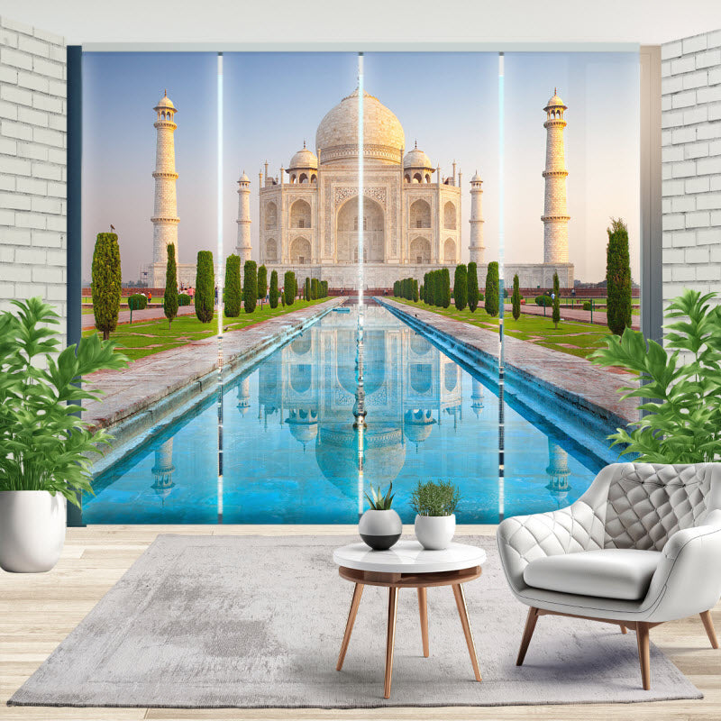 Schiebegardine mit Motiv: Taj Mahal