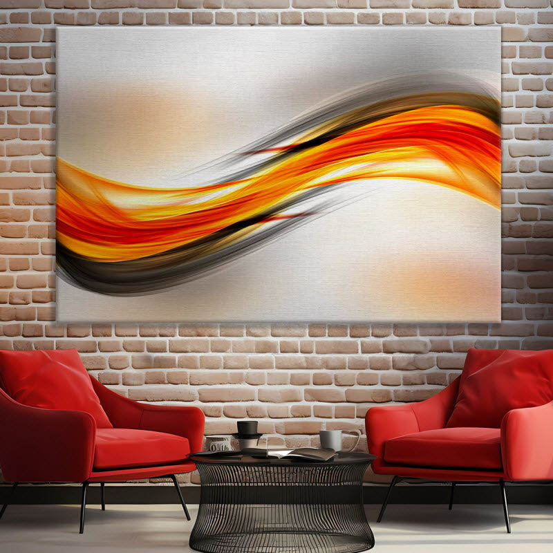 Leinwand mit Motiv: Abstrakte Wellen