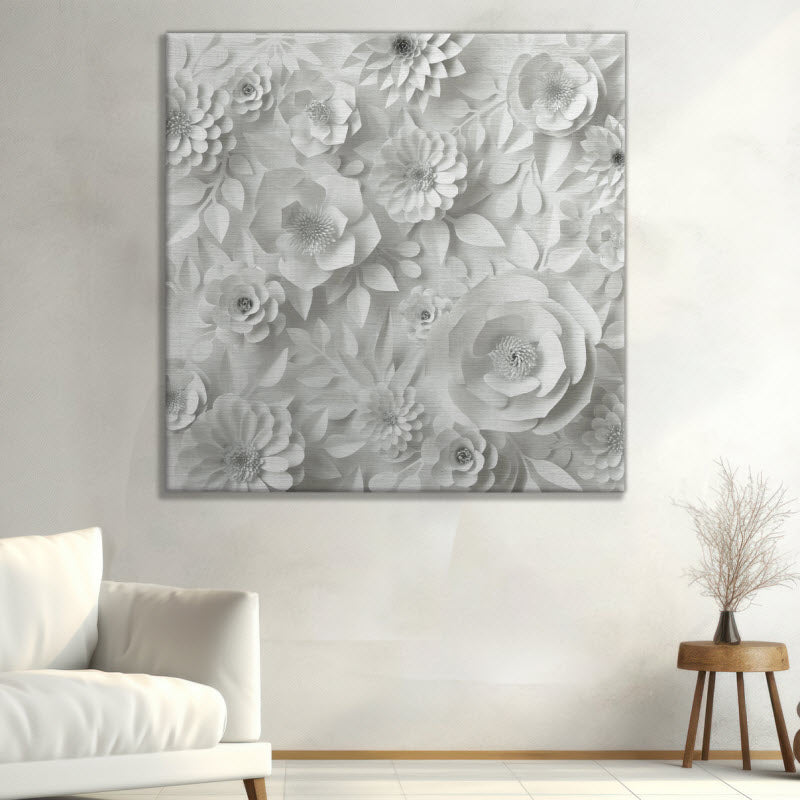 Leinwand mit Motiv: 3D Rosen