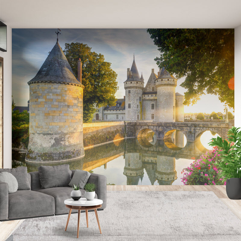 Tapete mit Motiv: Schloss Loire Tal
