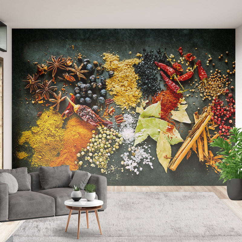 Tapete mit Motiv: Aromatisch Scharfe Gewürze