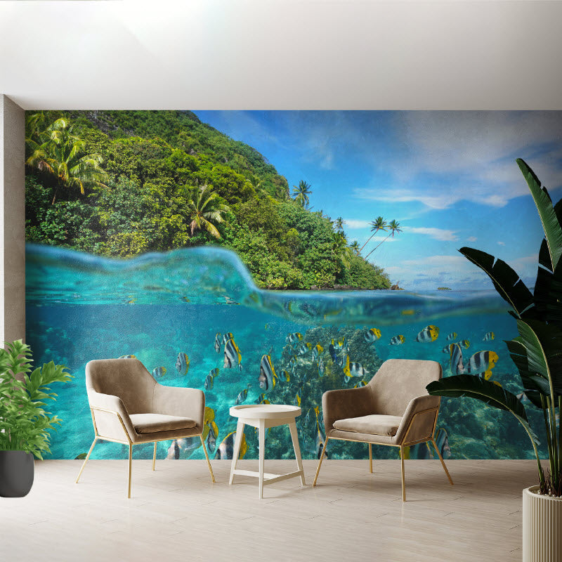 Tapete mit Motiv: Huahine Unterwasser