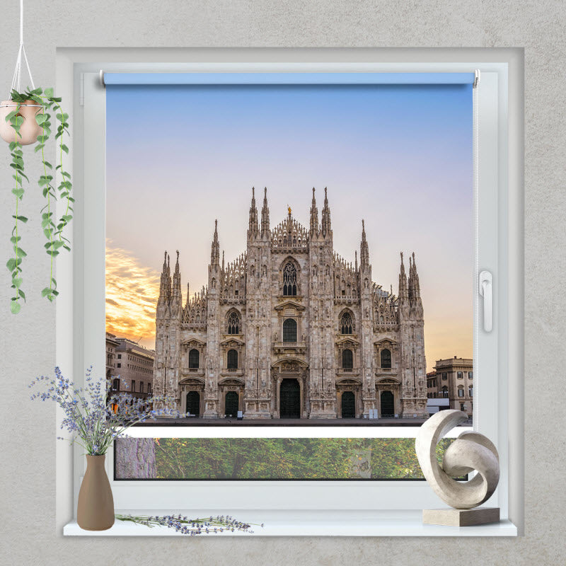 Klemmfix Rollo mit Motiv: Milano