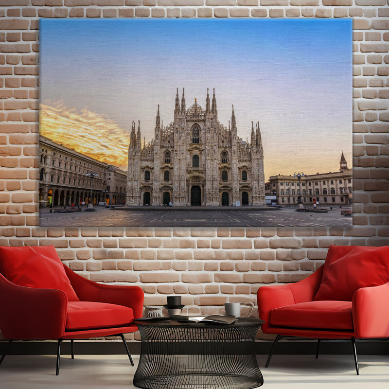 Leinwand mit Motiv: Milano