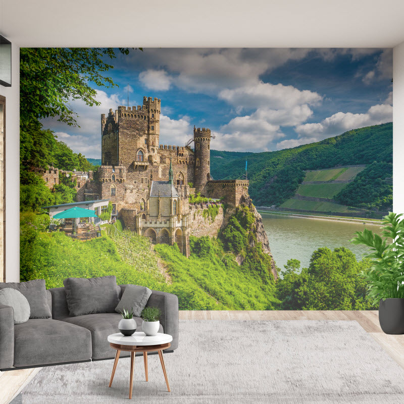 Tapete mit Motiv: Burg Rheinstein