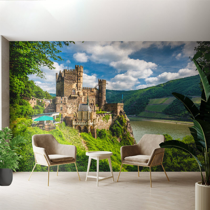Tapete mit Motiv: Burg Rheinstein