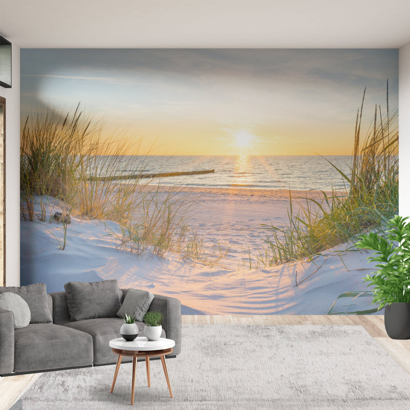 Tapete mit Motiv: Sonnenuntergang an der Ostsee