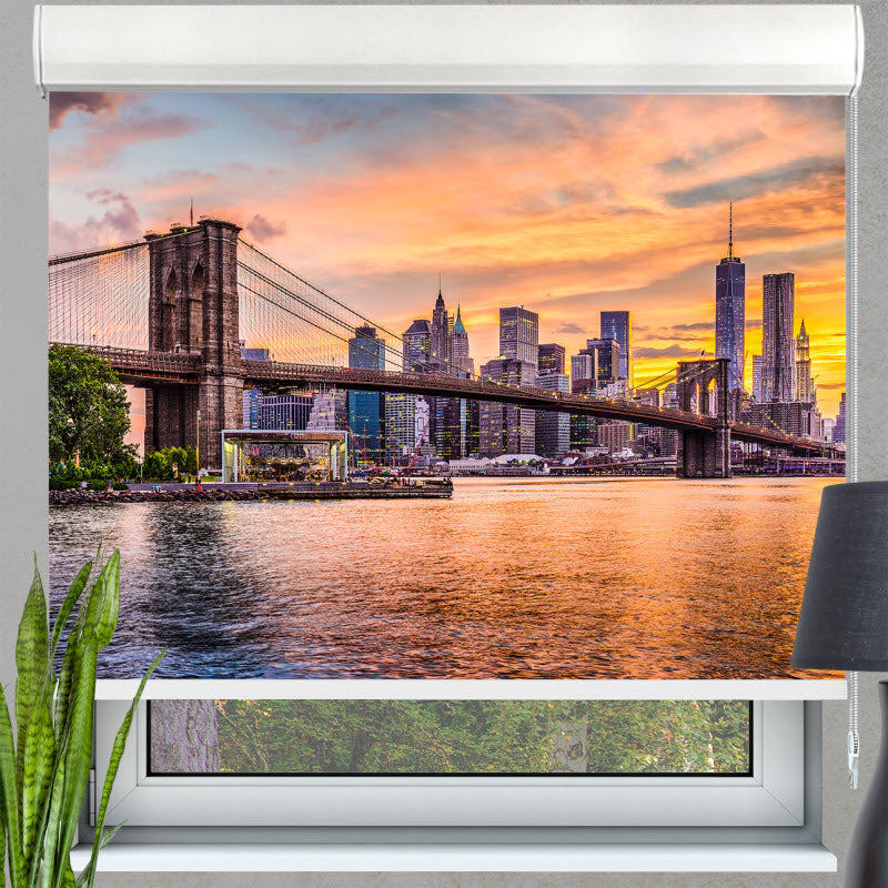 Kassettenrollo mit Motiv: New York City