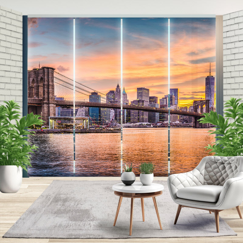 Schiebegardine mit Motiv: New York City