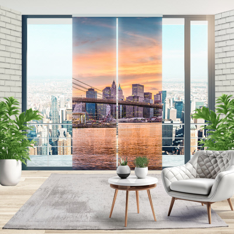 Schiebegardine mit Motiv: New York City