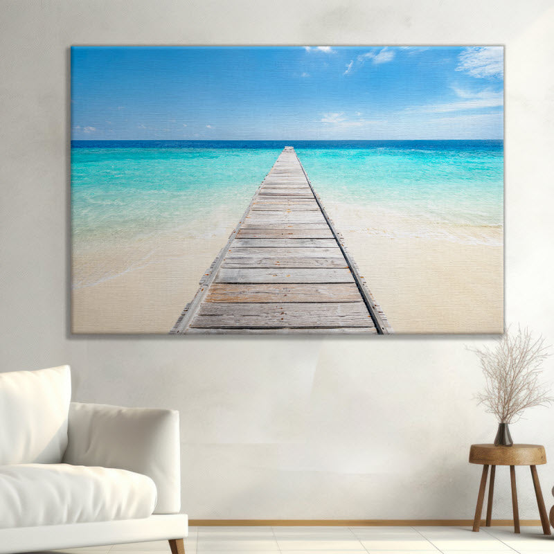 Leinwand mit Motiv: Insel in den Tropen