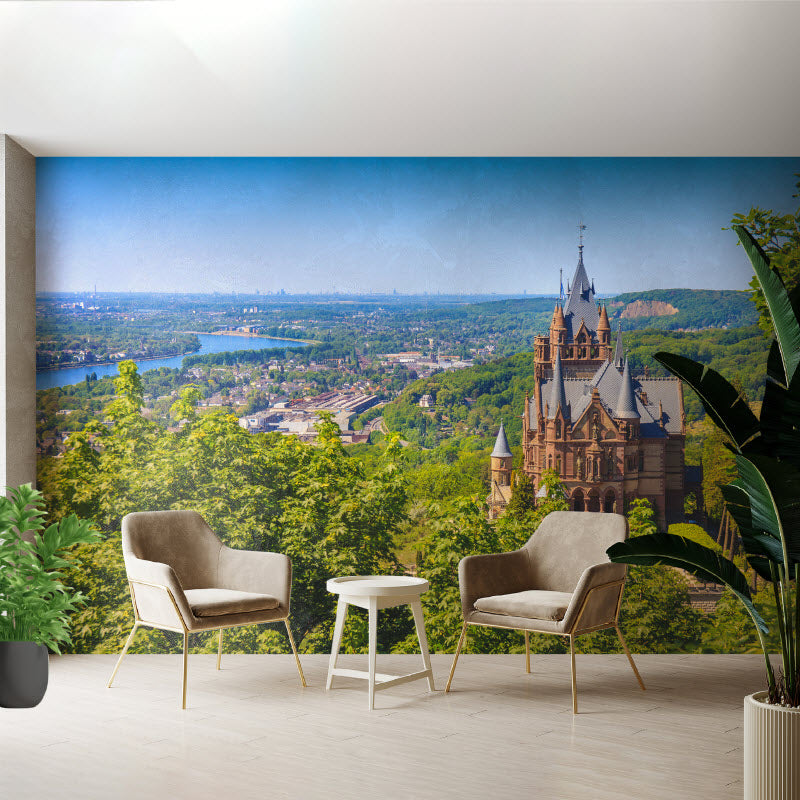 Tapete mit Motiv: Schloss Drachenburg
