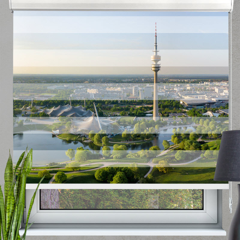 Doppelrollo mit Motiv: Olympiapark