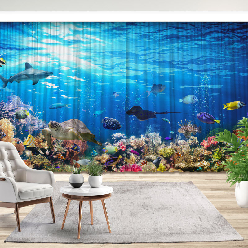 Fotovorhang: Unterwassertiere