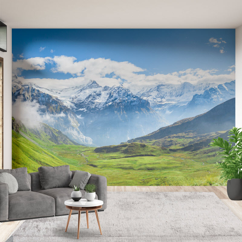 Tapete mit Motiv: Grindelwald Schweiz