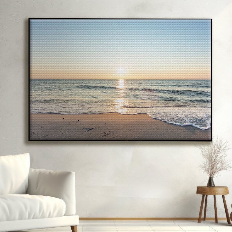 Akustikstoff mit Motiv: Das Meer