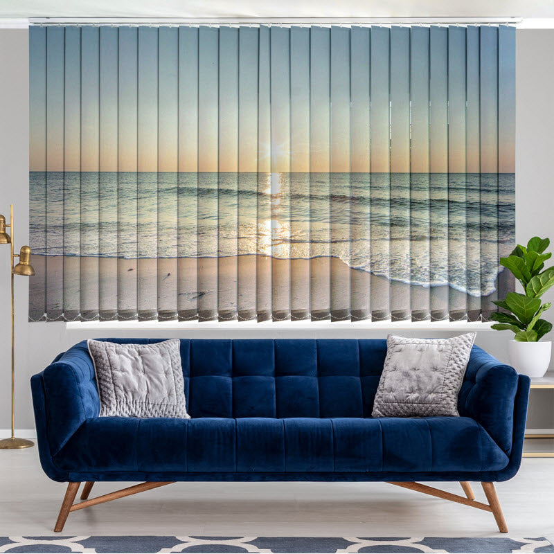 Lamellenvorhang mit Motiv: Das Meer
