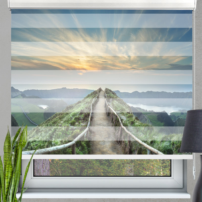 Doppelrollo mit Motiv: Landschaft in Portugal