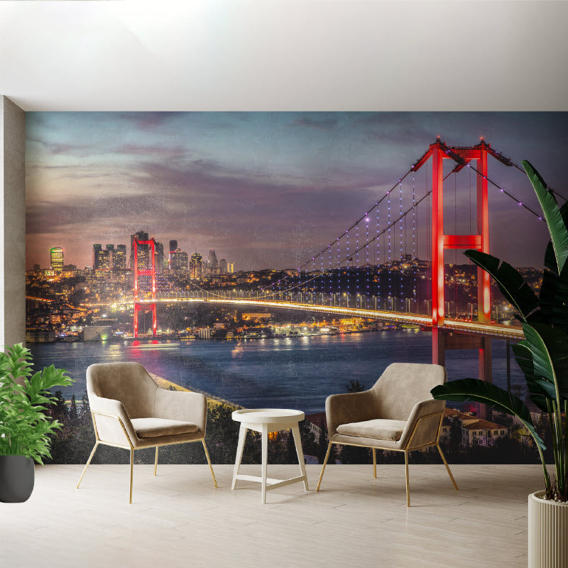 Tapete mit Motiv: Istanbul Bosporusbrücke