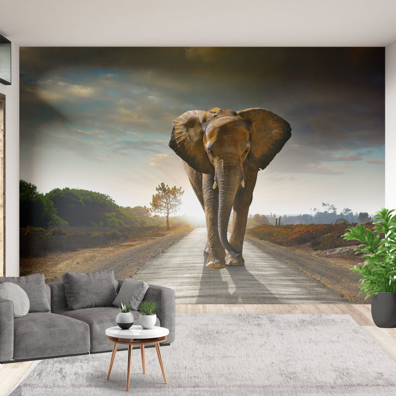 Tapete mit Motiv: Der Elefant