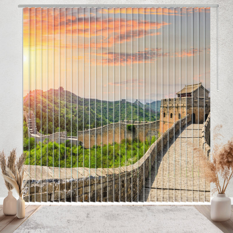 Lamellenvorhang mit Motiv: Jinshanling - Chinesiche Mauer