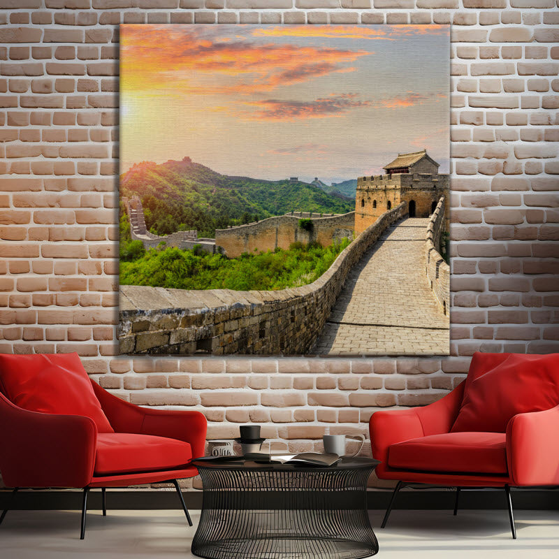 Leinwand mit Motiv: Jinshanling - Chinesiche Mauer