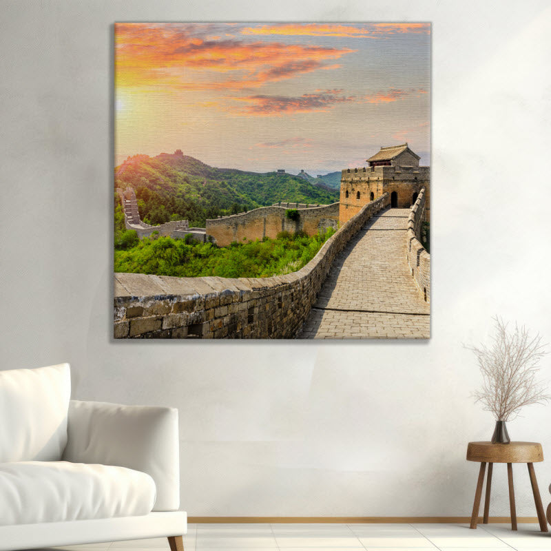 Leinwand mit Motiv: Jinshanling - Chinesiche Mauer