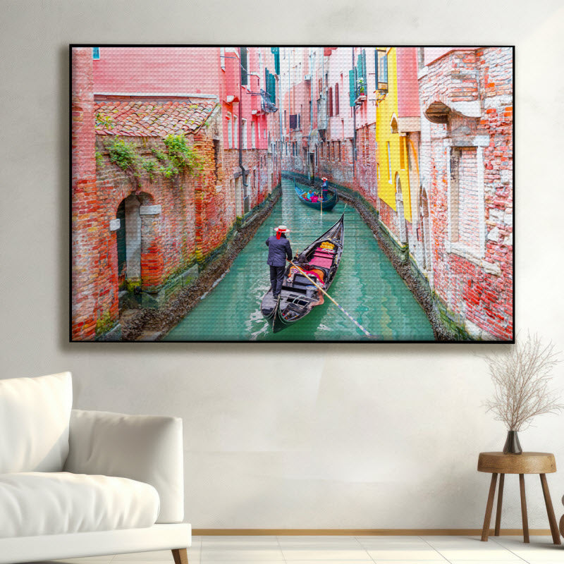 Akustikstoff mit Motiv: Venedig