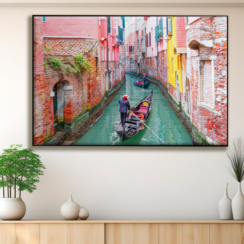 Akustikstoff mit Motiv: Venedig