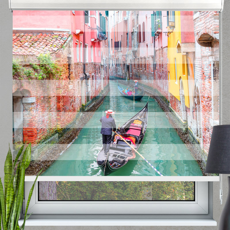 Doppelrollo mit Motiv: Venedig