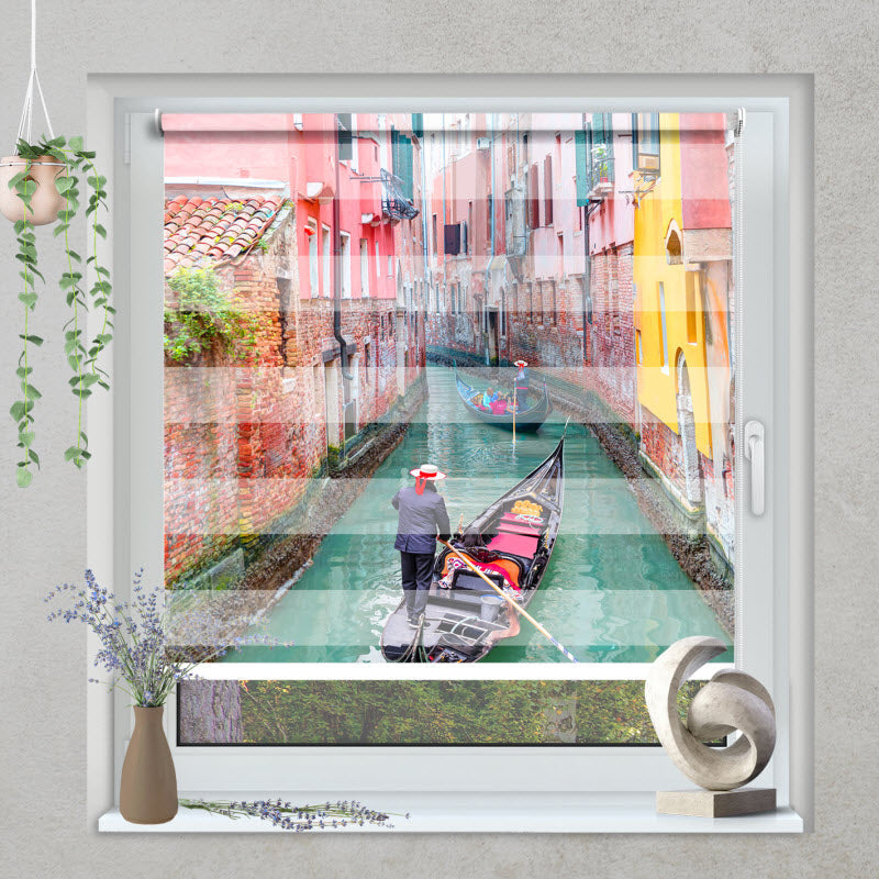 Klemmfix Doppelrollo mit Motiv: Venedig