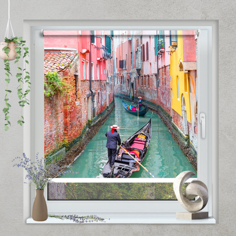 Klemmfix Rollo mit Motiv: Venedig