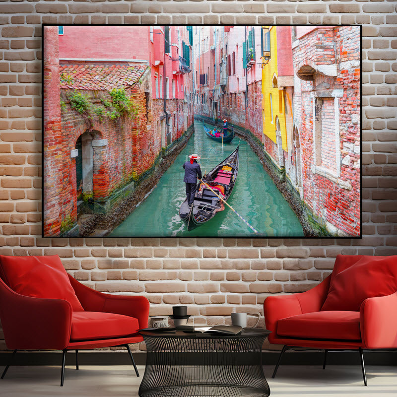 Textilspannrahmen mit Motiv: Venedig