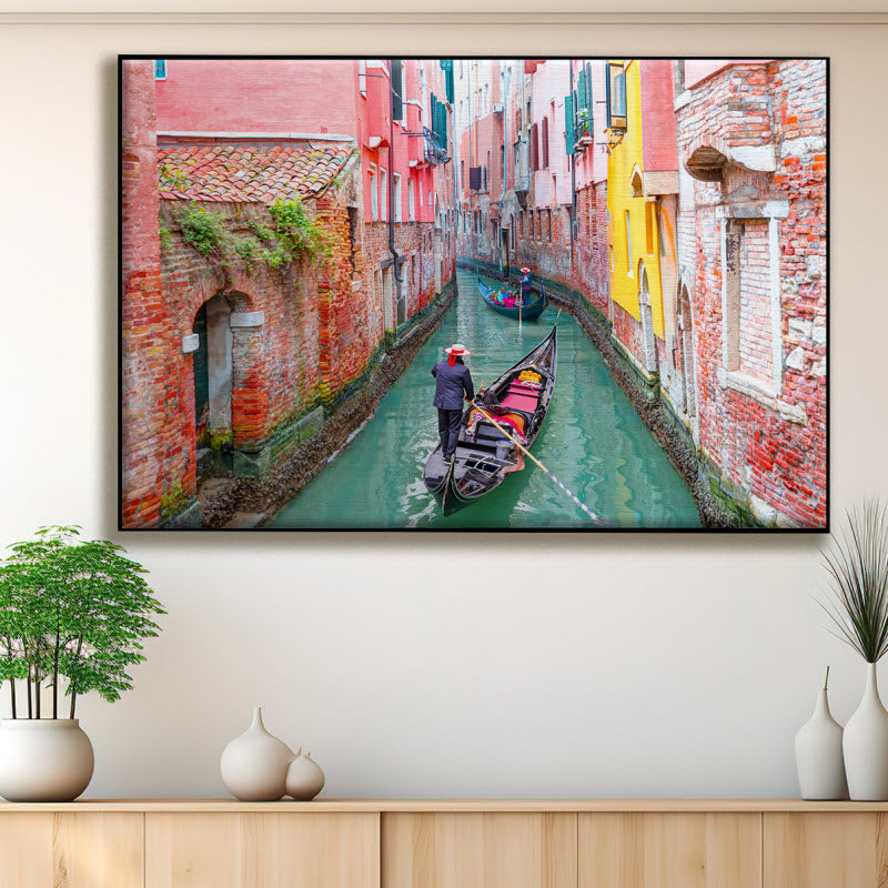 Textilspannrahmen mit Motiv: Venedig