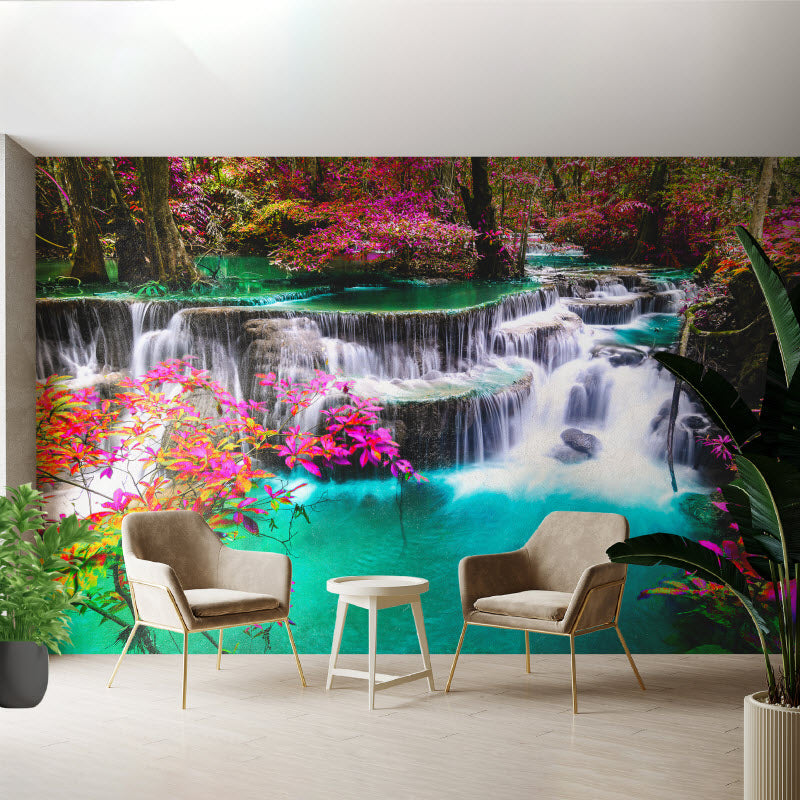 Tapete mit Motiv: Wasserfall in Thailand Kanchanaburi