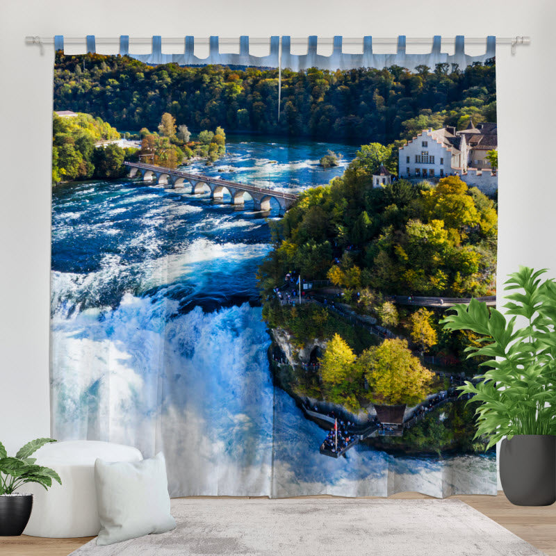 Fotovorhang: Rheinfall in der Schweiz