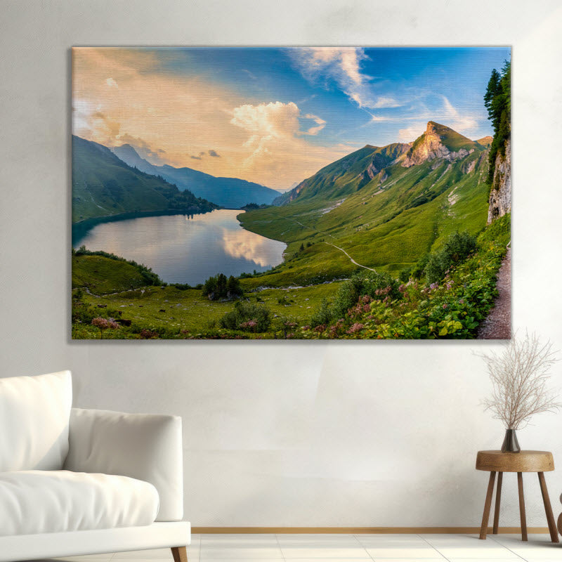 Leinwand mit Motiv: Traualpsee