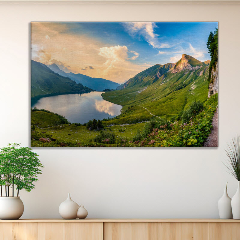 Leinwand mit Motiv: Traualpsee
