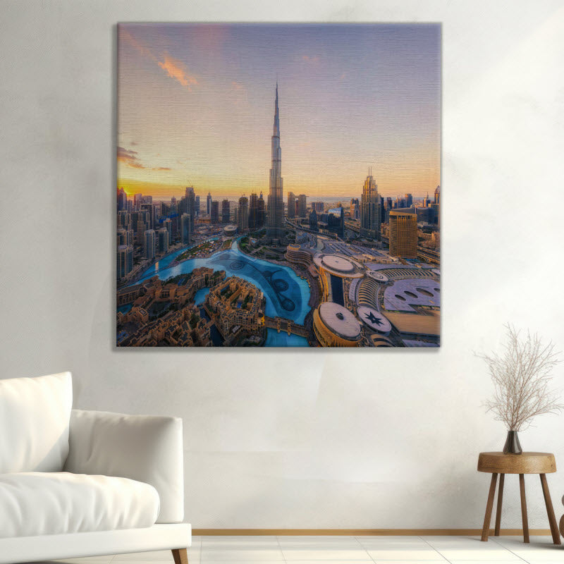 Leinwand mit Motiv: Burj Khalifa - Dubai