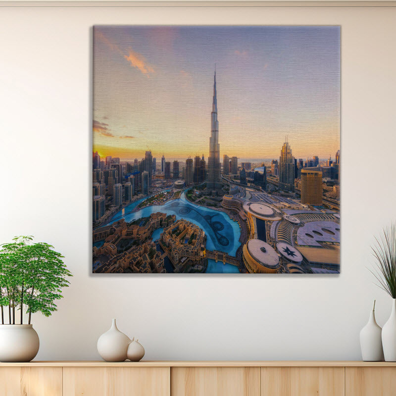 Leinwand mit Motiv: Burj Khalifa - Dubai