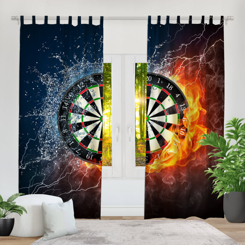Fotovorhang: Dartscheibe