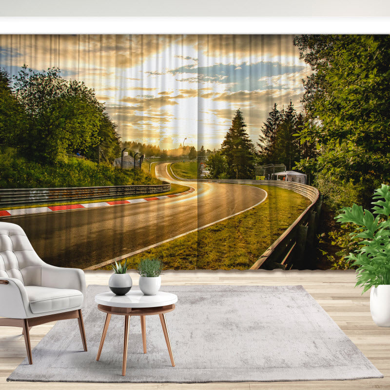 Fotovorhang: Sonnenuntergang am Galgenkopf