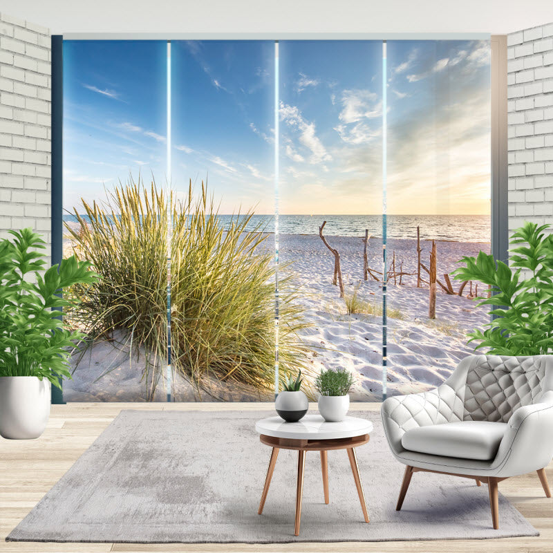 Schiebegardine mit Motiv: Ostsee Küste
