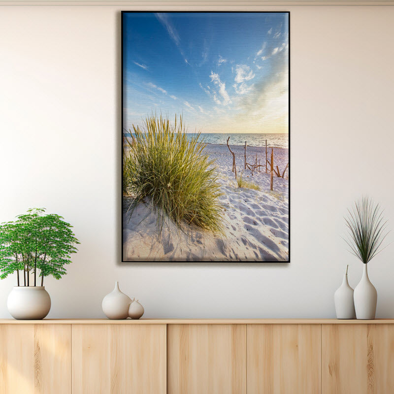 Textilspannrahmen mit Motiv: Ostsee Küste